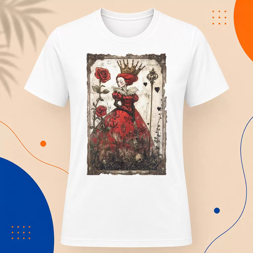 Pánské tričko - Červená vládne – Red Reigns